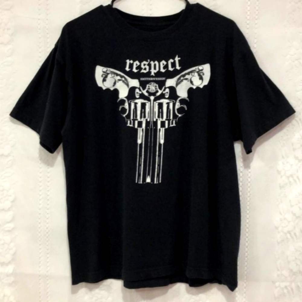Smith & Wesson Black Short Sleeve T-Shirt L